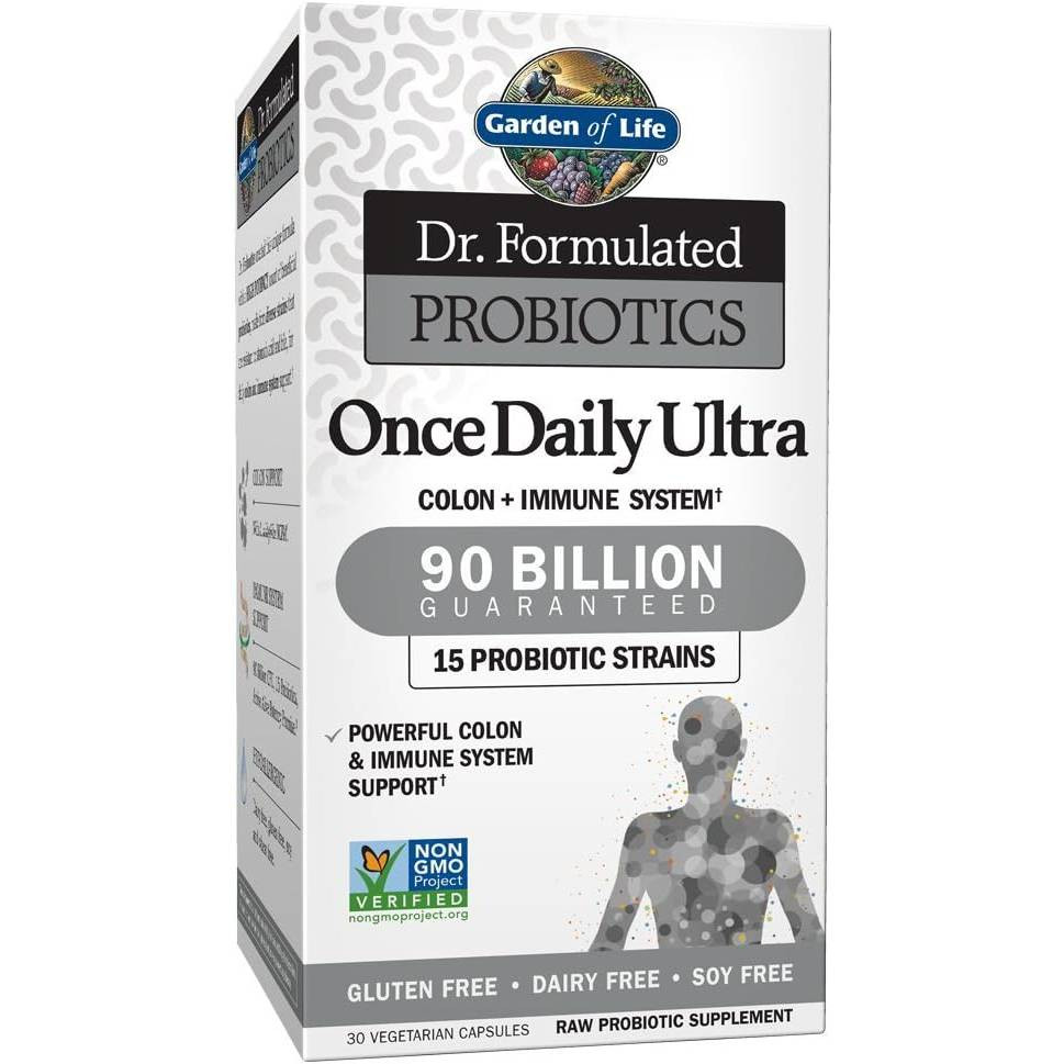 Garden of Life Dr Formulated PROBIOTICS Once Daily Ultra - 30 Capsules 57$