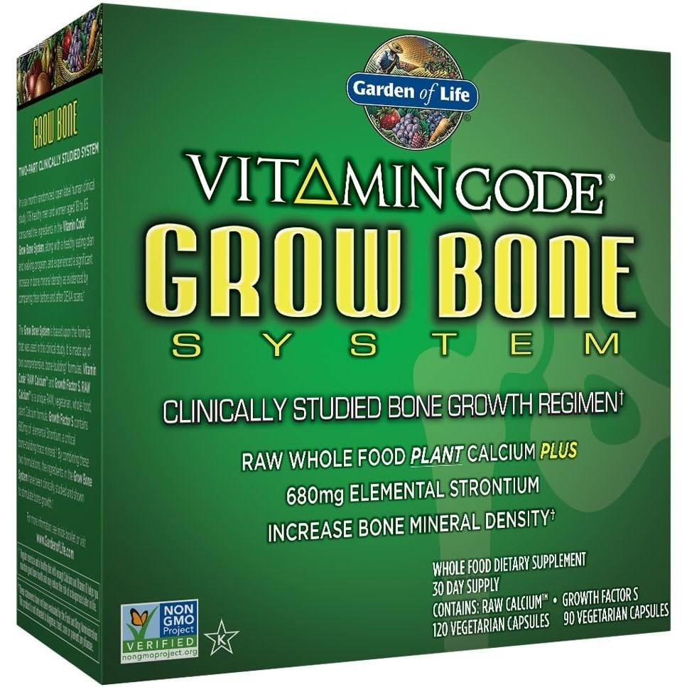 Garden of Life Vitamin Code Grow Bone System - 1 Kit 68$