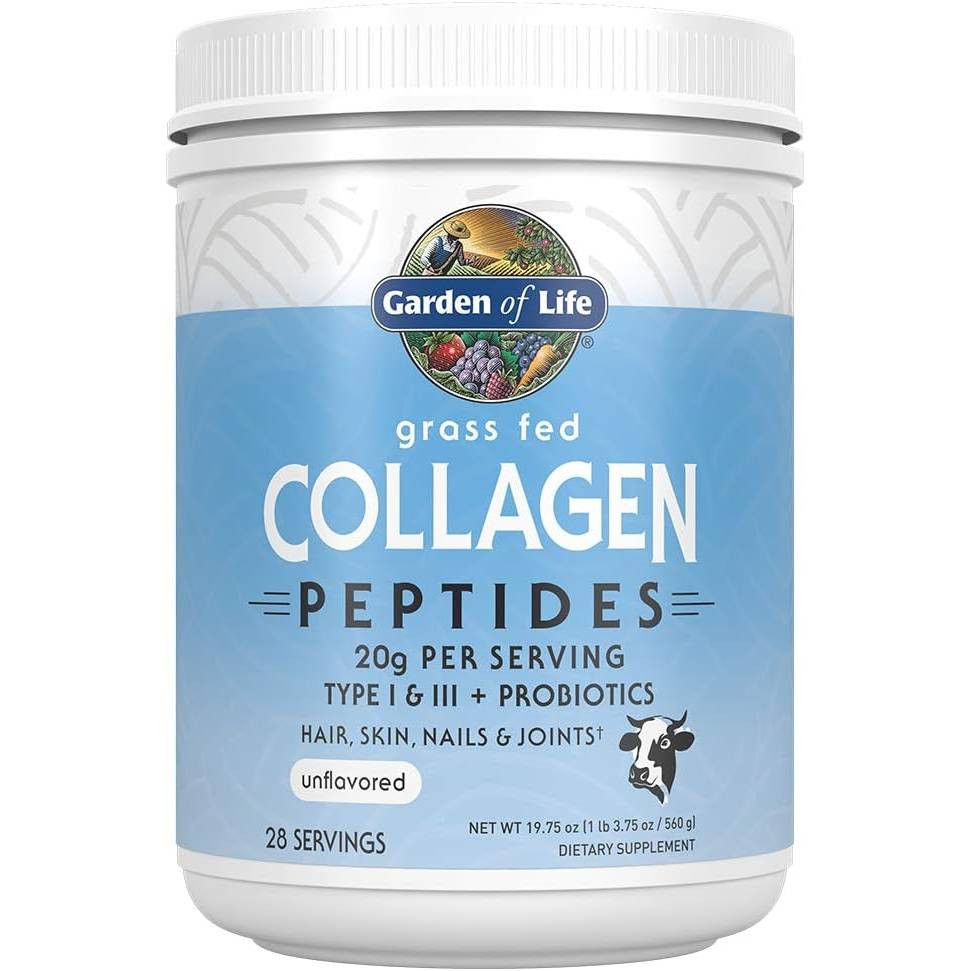 Garden of Life Grass Fed Collagen Peptides - 560 Grams 47$