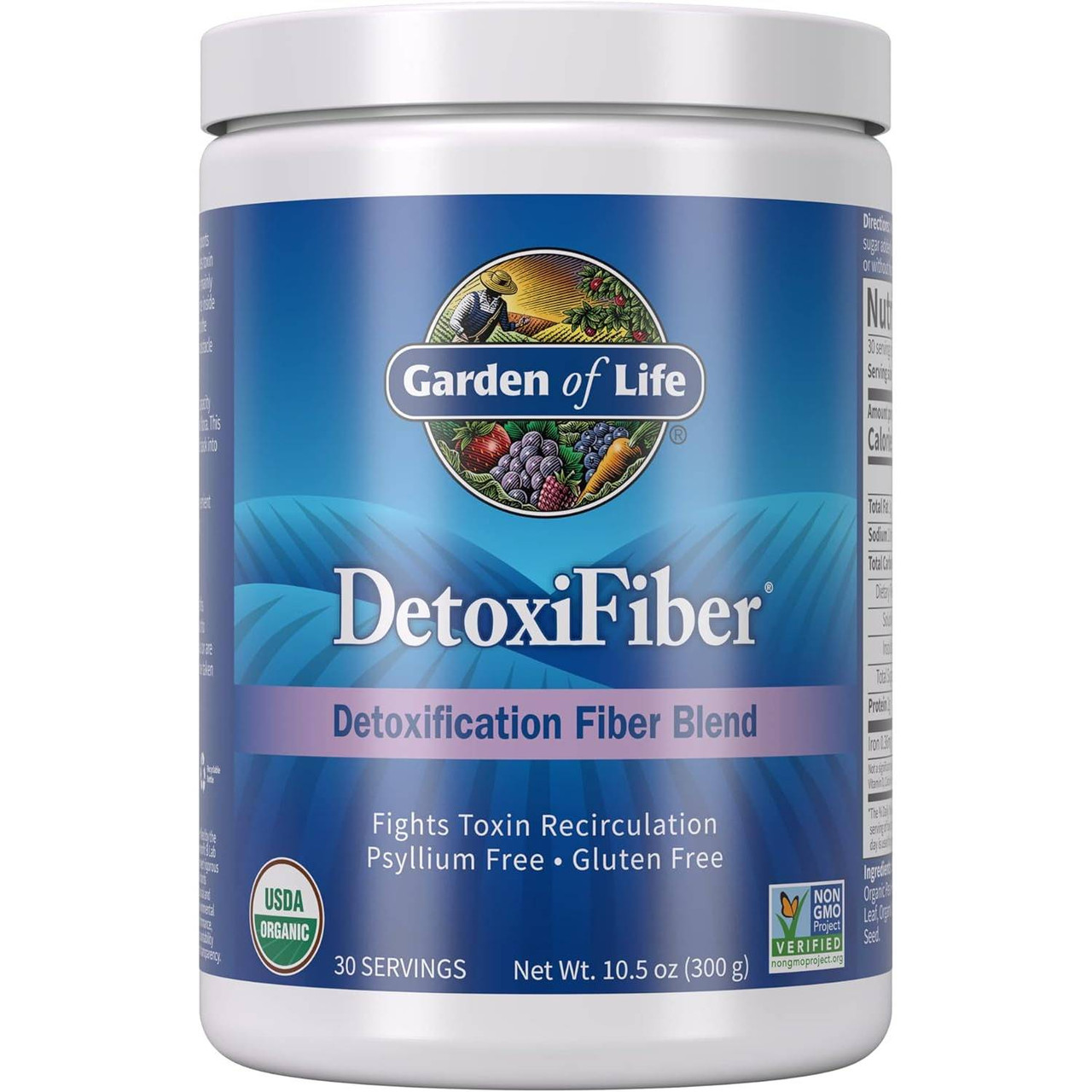 Garden of Life Detoxifiber - 300 Grams