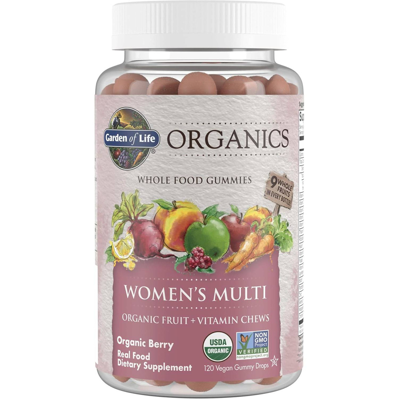 Garden of Life Mykind Womens Multi-Berry - 120 Gummies 38$