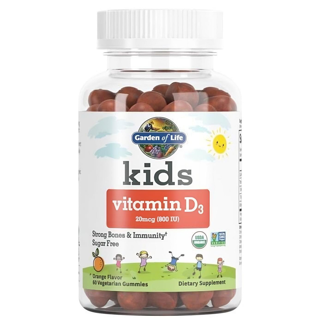 Garden of Life Kids Vitamin D3 Gummies - 60 Gummies