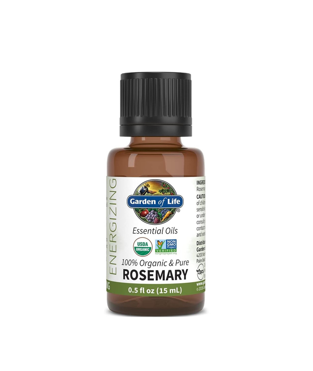 Garden of Life Rosemary Essential Oil Organic - 05 Ounces 14$