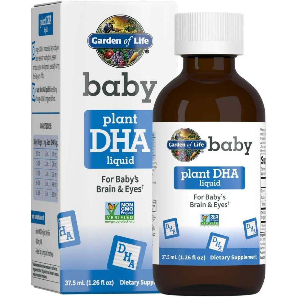 Garden of Life Baby Plant DHA - 375 Milliliters 37$