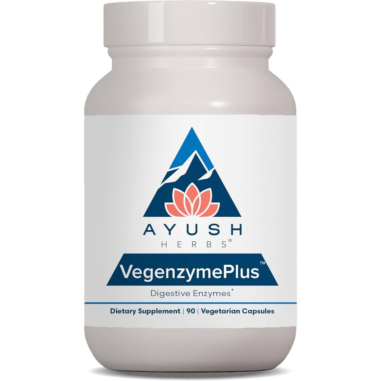 Ayush Herbs Vegenzyme Plus - 90 Capsules 42$