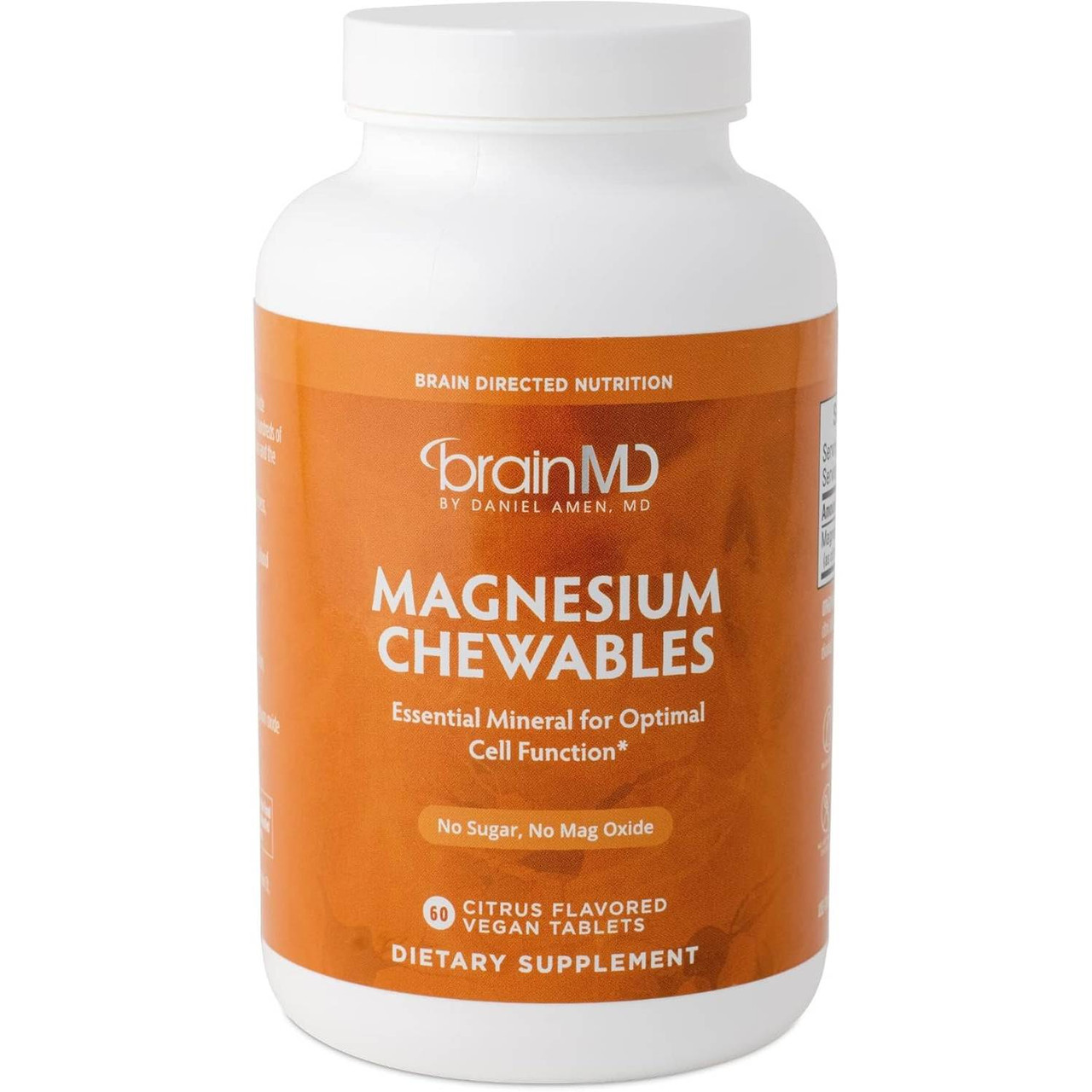BrainMD Magnesium Chewable - 60 Chewable Tablets 21$