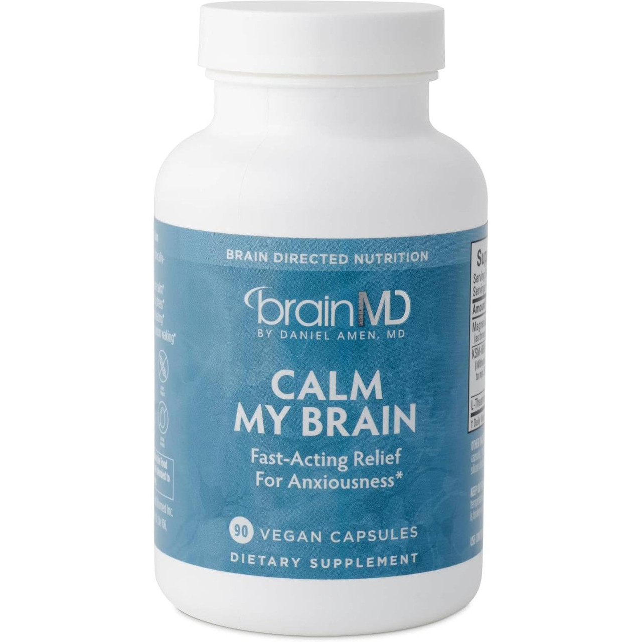 BrainMD Calm My Brain - 90 Capsules 45$