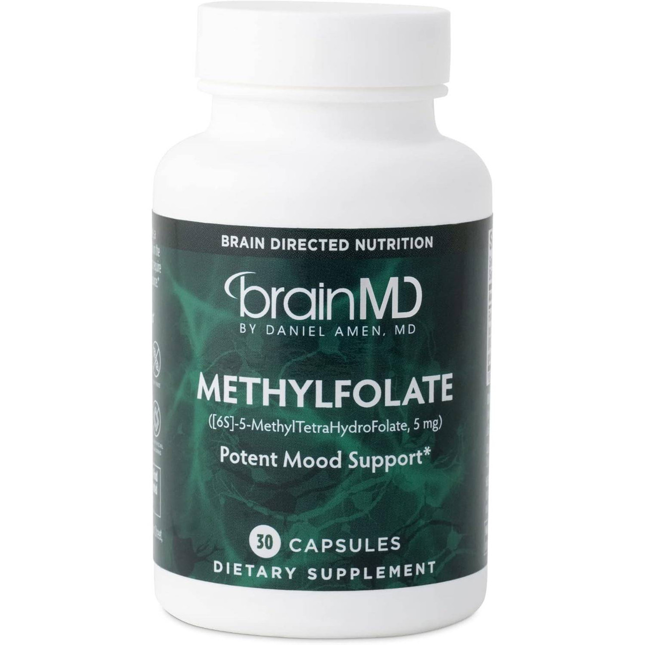 BrainMD MethylFolate - 30 Capsules 30$