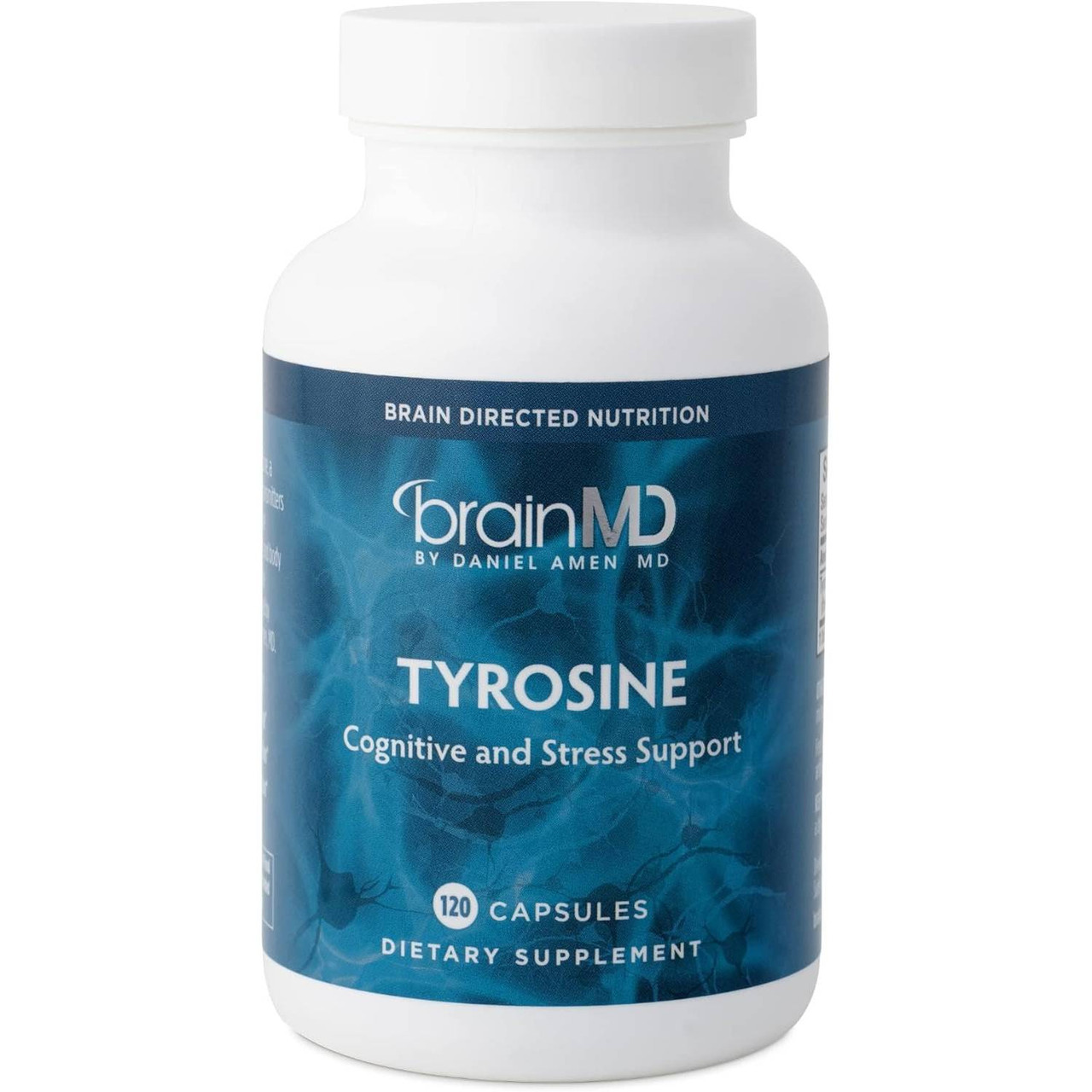 BrainMD Tyrosine - 120 Capsules 21$
