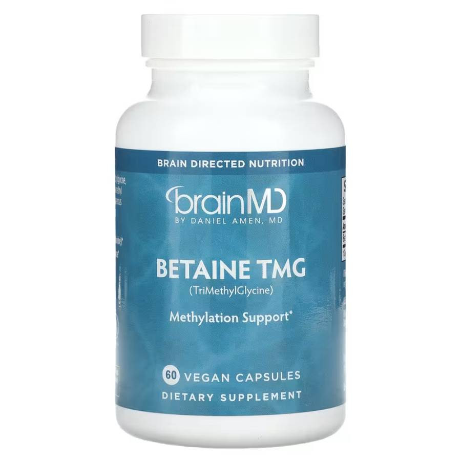 BrainMD Betaine TMG - 60 Capsules 16$