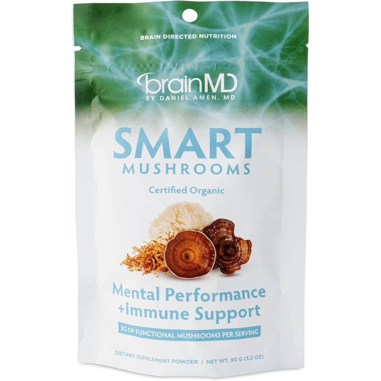 BrainMD Smart Mushrooms - 80 Grams 35$