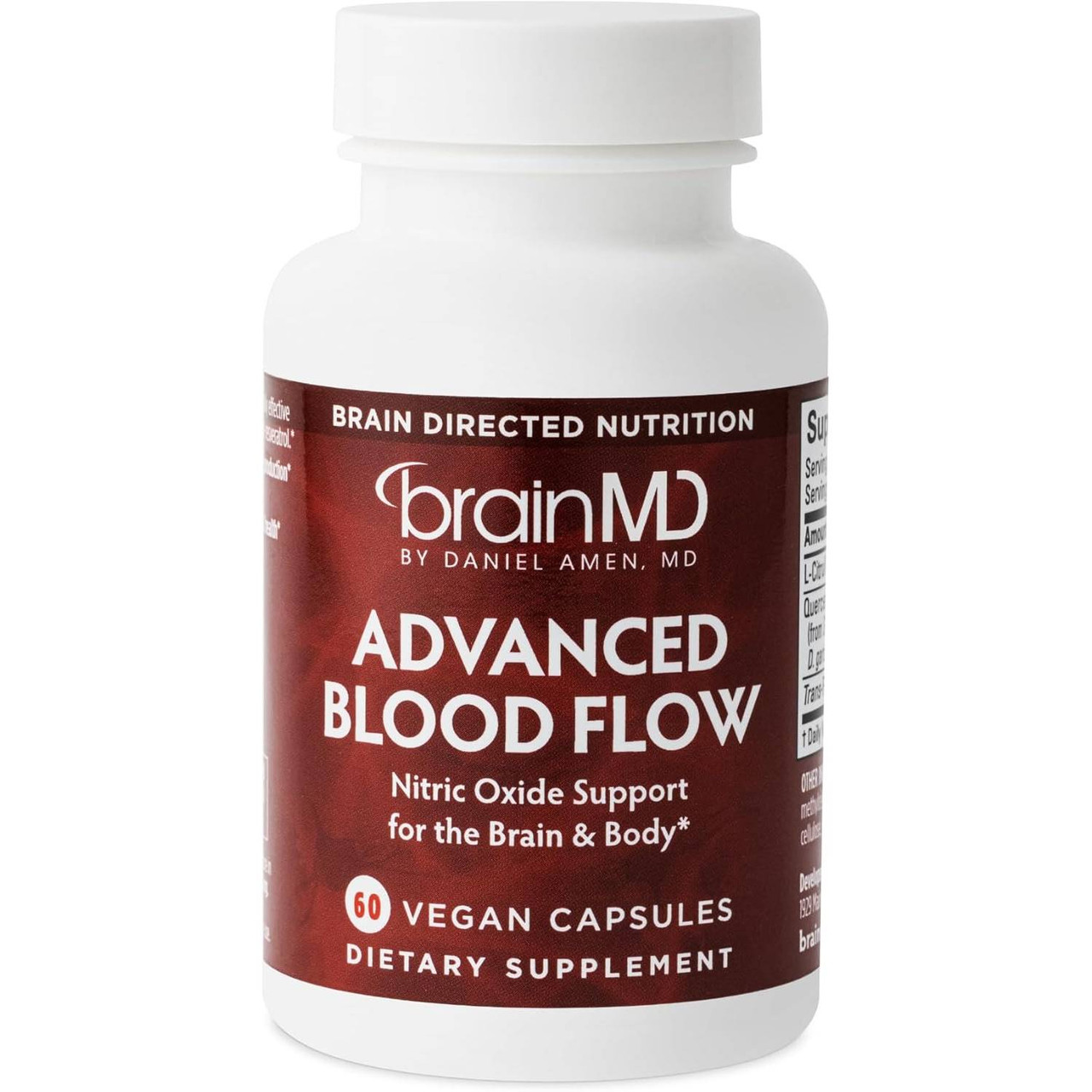 BrainMD Advanced Blood Flow - 60 Capsules 29$
