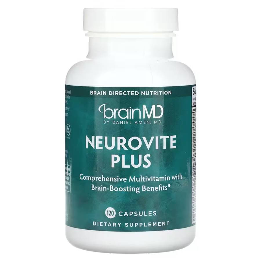 BrainMD NeuroVite Plus - 120 Capsules 52$