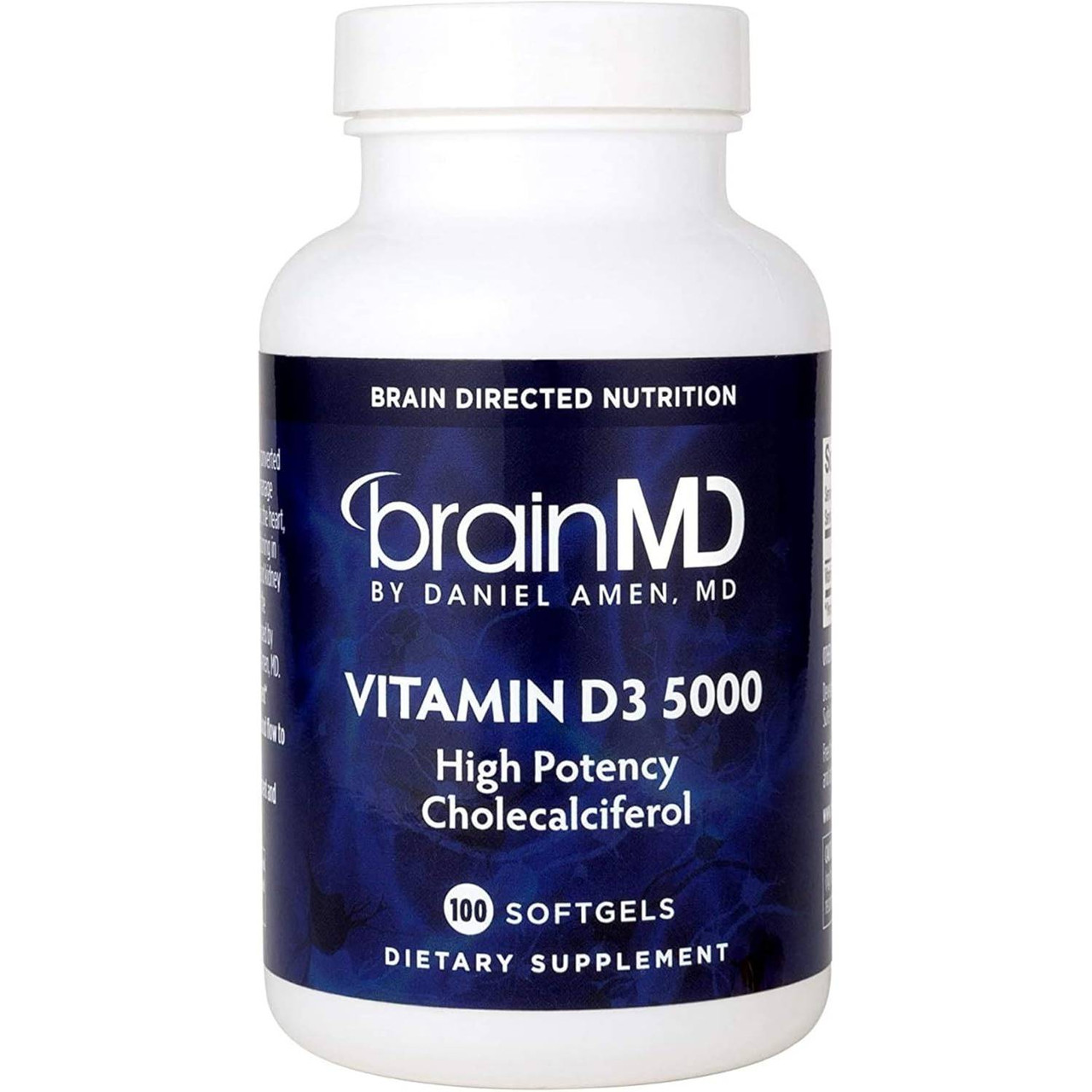 BrainMD Vitamin D3 5000 - 100 Softgels 25$