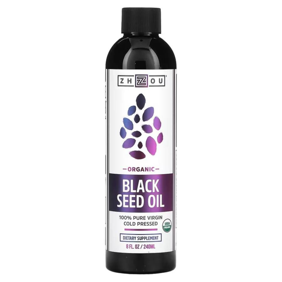 ZHOU Nutrition Black Seed Oil Organic - 240 Milliliters