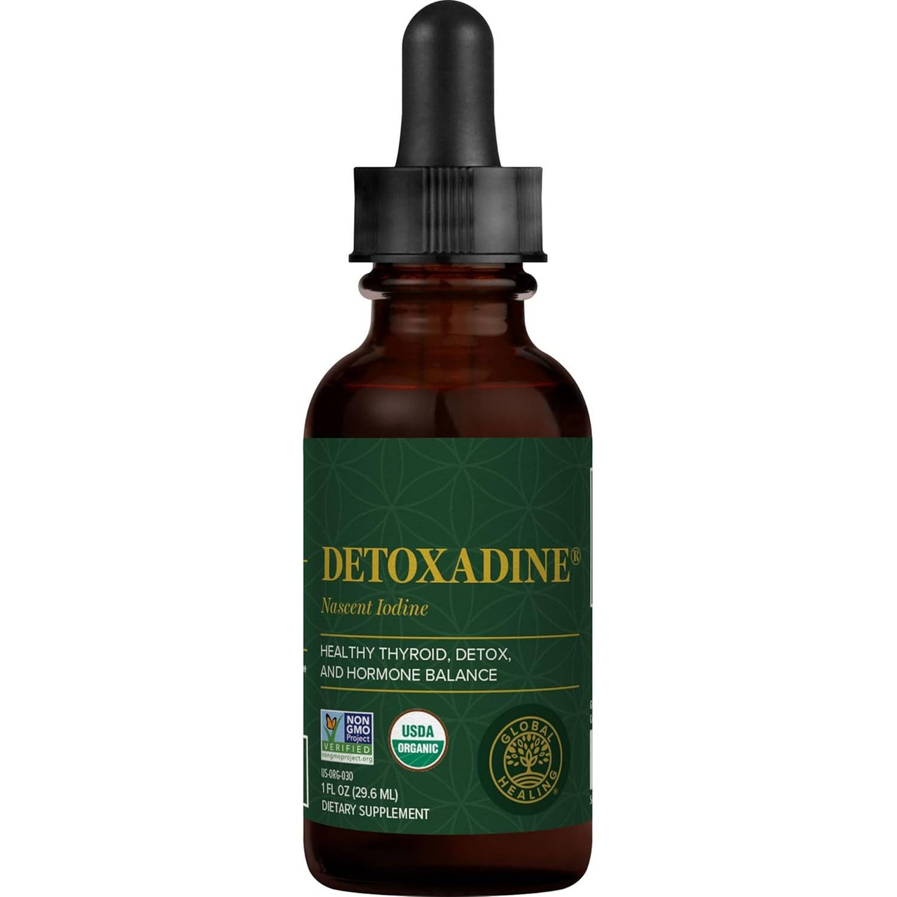 Global Healing Center Detoxadine - 29.6 Milliliters
