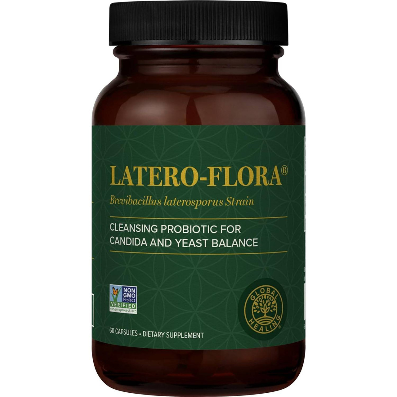 Global Healing Center Latero-Flora - 60 Capsules