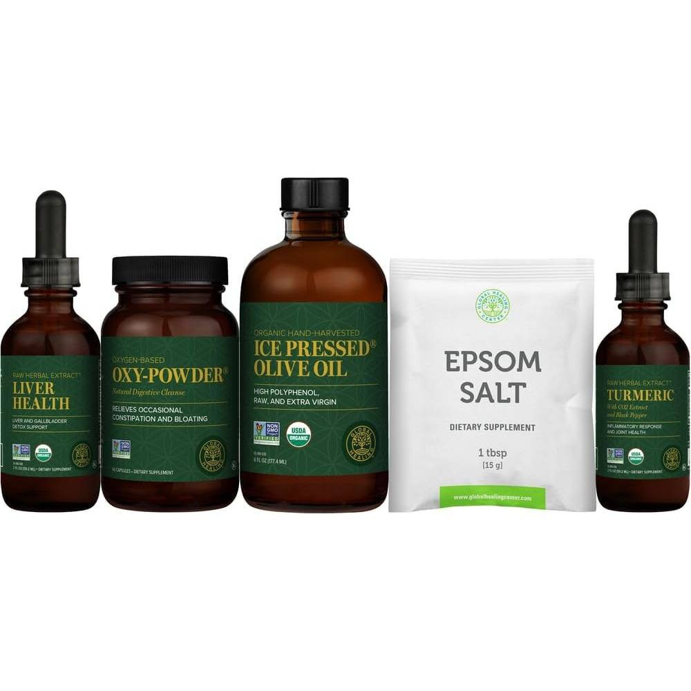 Global Healing Center Liver Cleanse Program - Kit