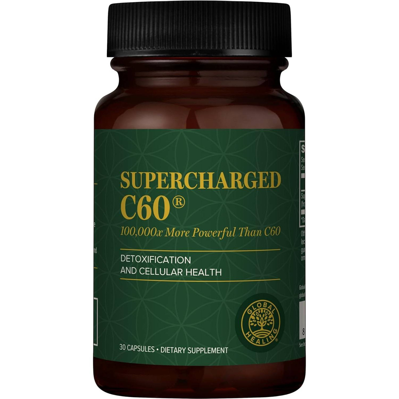 Global Healing Center Supercharged C60 - 30 Capsules