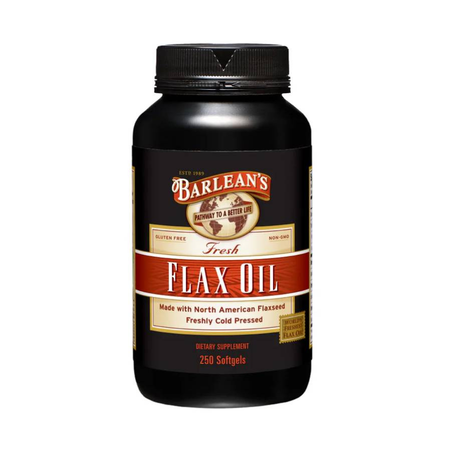 Barleans Organic Oils Flax Oil - Softgels - 250 Softgels 39$