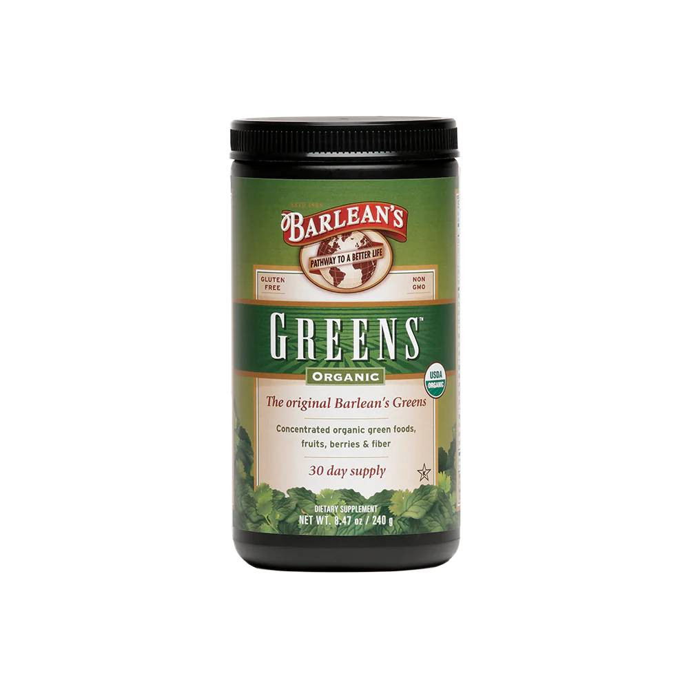 Barleans Organic Oils Organic Greens - 240 Grams 51$