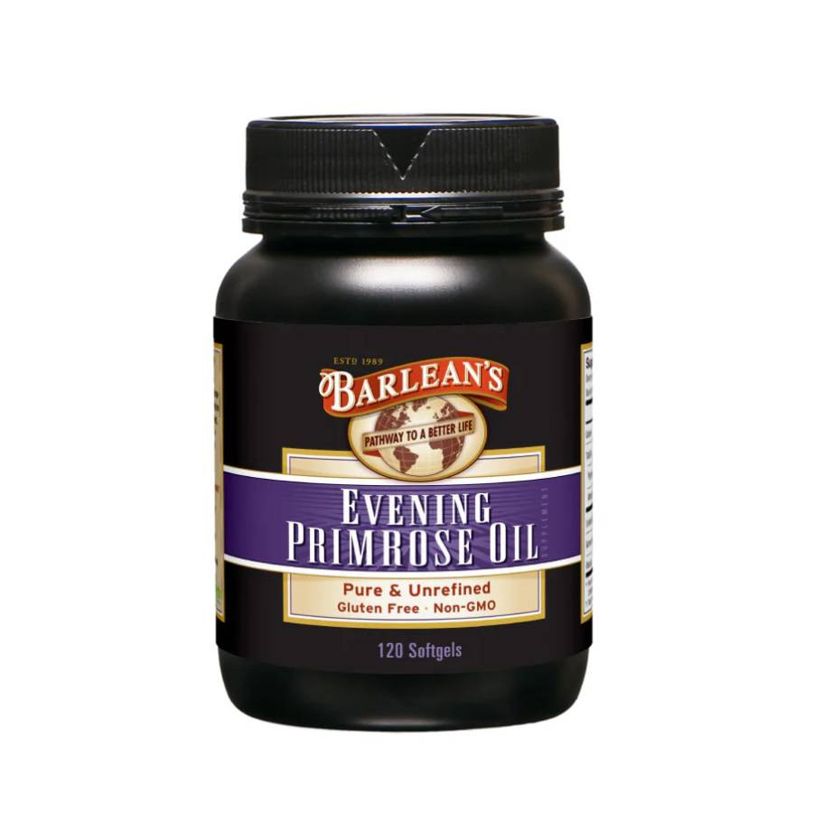 Barleans Organic Oils Evening Primrose Oil - 120 Softgels 40$