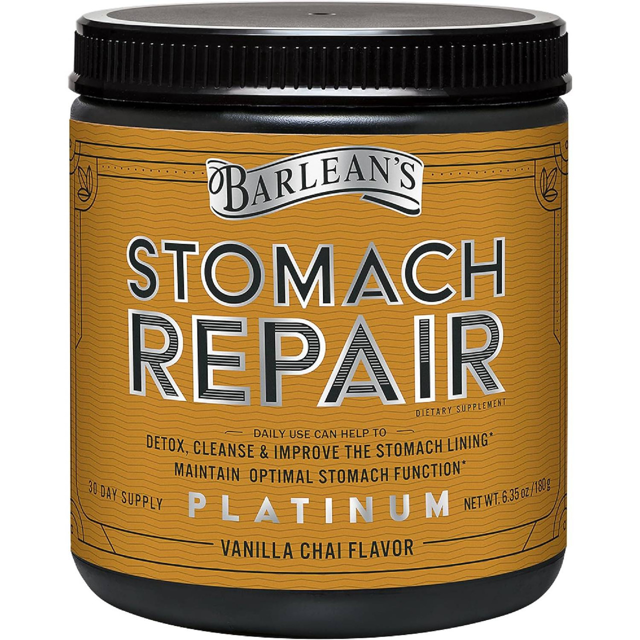 Barleans Organic Oils Stomach Repair Vanilla Chai - 180 Grams