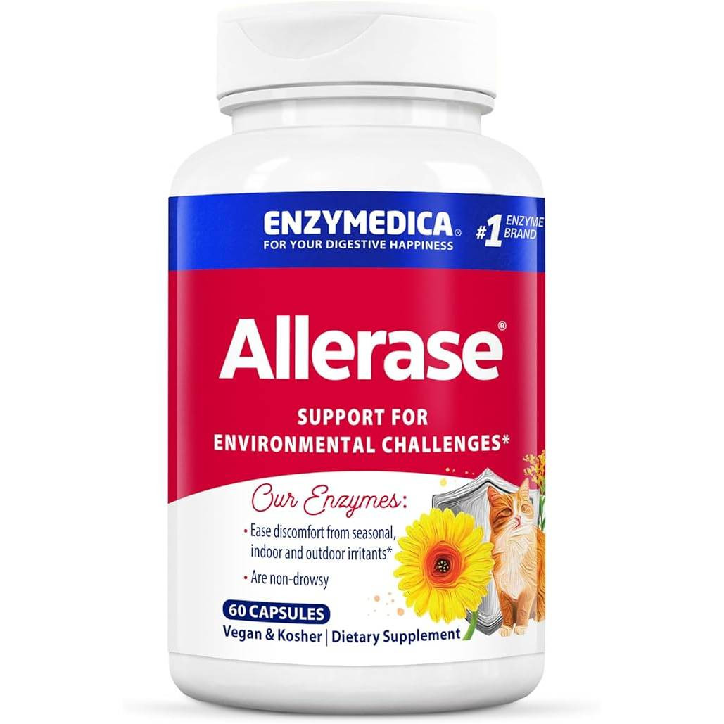 Enzymedica Allerase - 60 capsules 29$