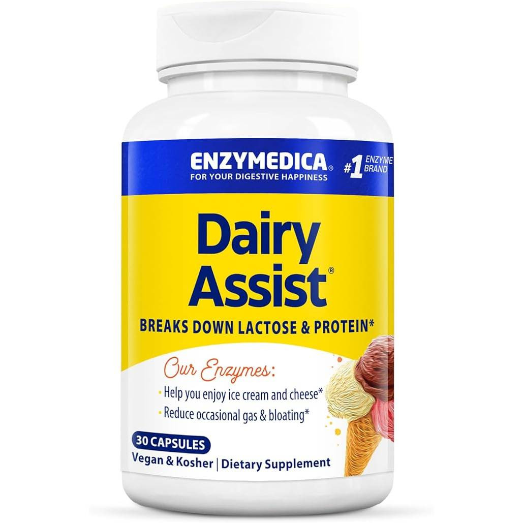Enzymedica DairyAssist - 30 capsules 15$
