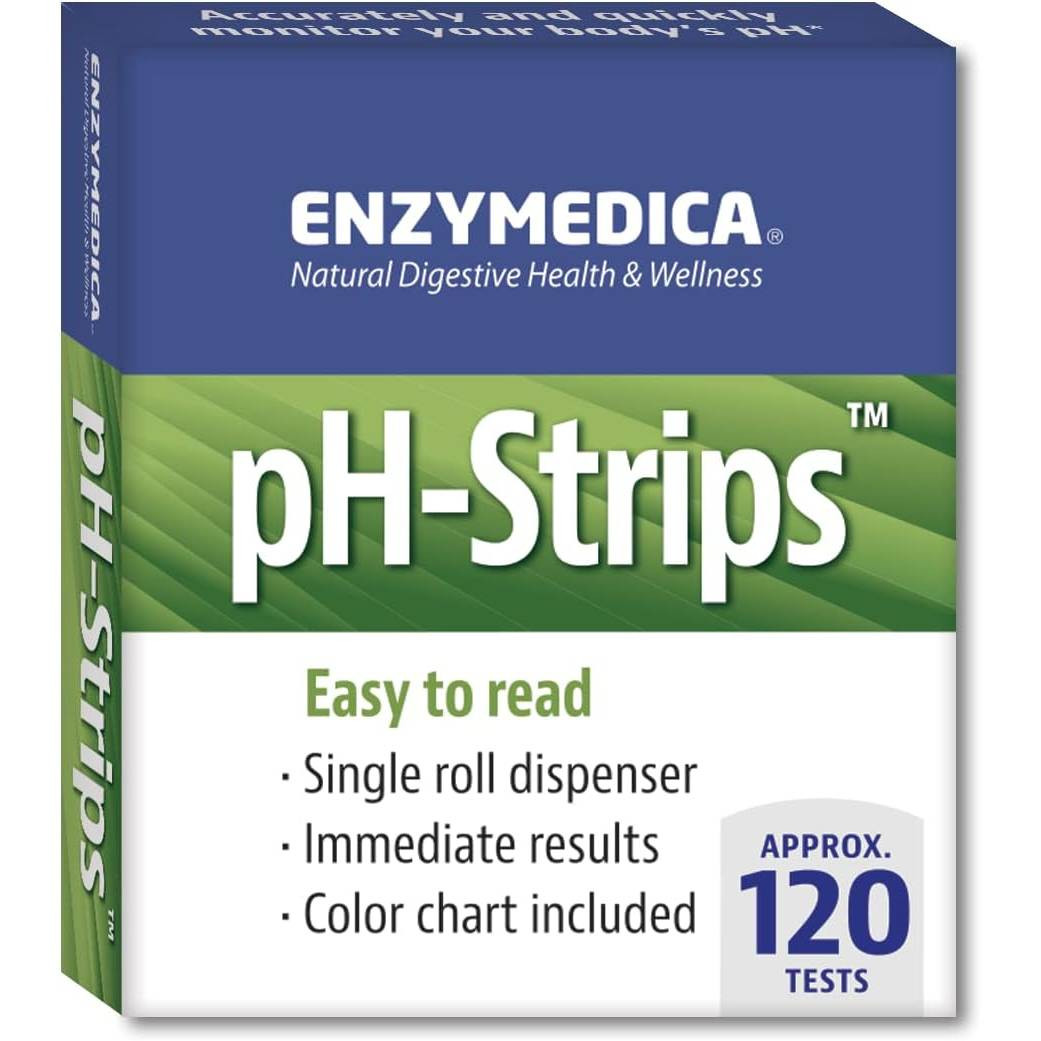 Enzymedica PH Strips - 120 Strips 17$