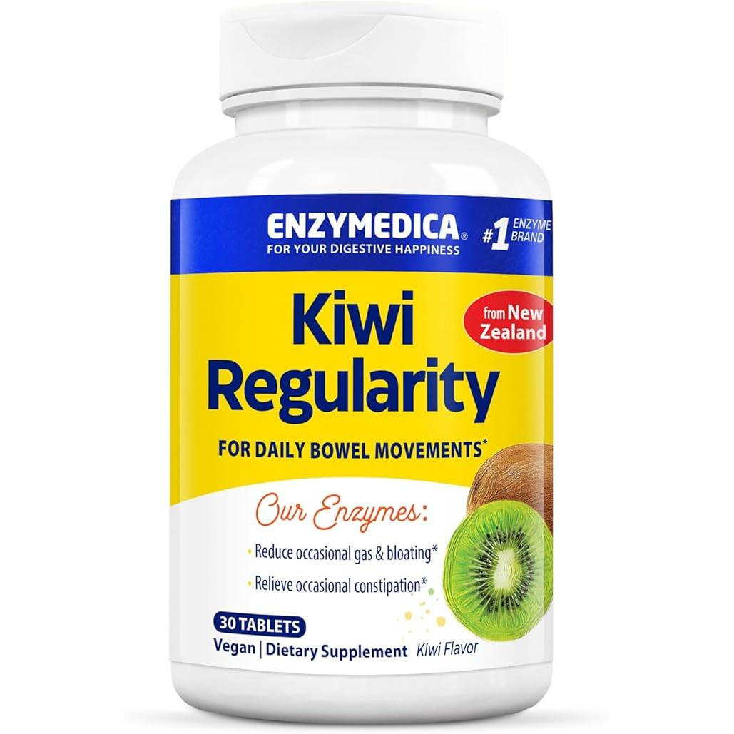 Enzymedica Kiwi Regularity Chewables - 30 Chewables 24$