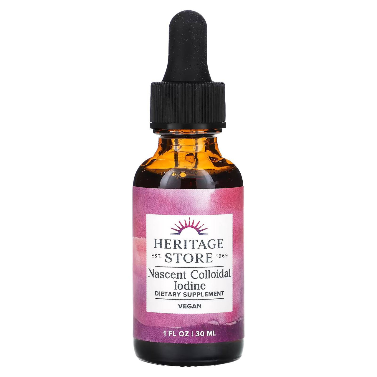 Heritage Store Nascent Colloidal Iodine - 30 Milliliters