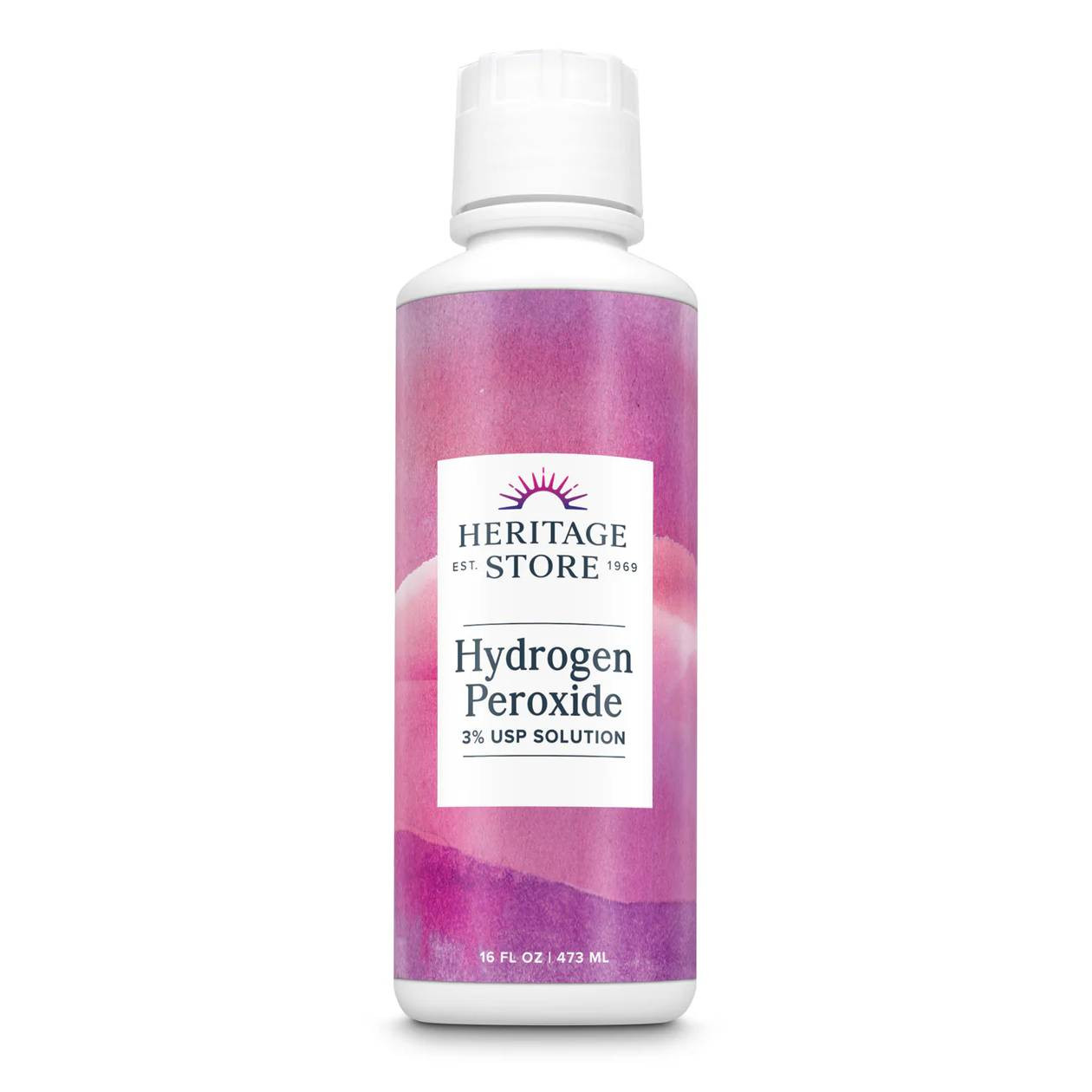 Heritage Store Hydrogen Peroxide 3% - 16 Ounces