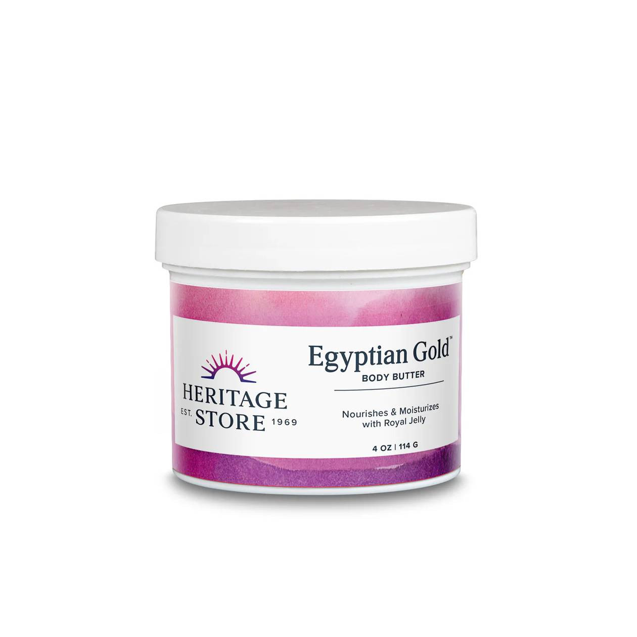 Heritage Store Egyptian Gold Butter Fragrance Free - 4 Ounces
