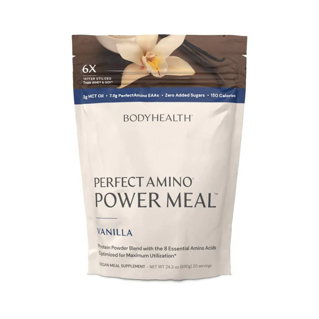 BodyHealth PerfectAmino Power Meal Vanilla - 690 Grams 65$