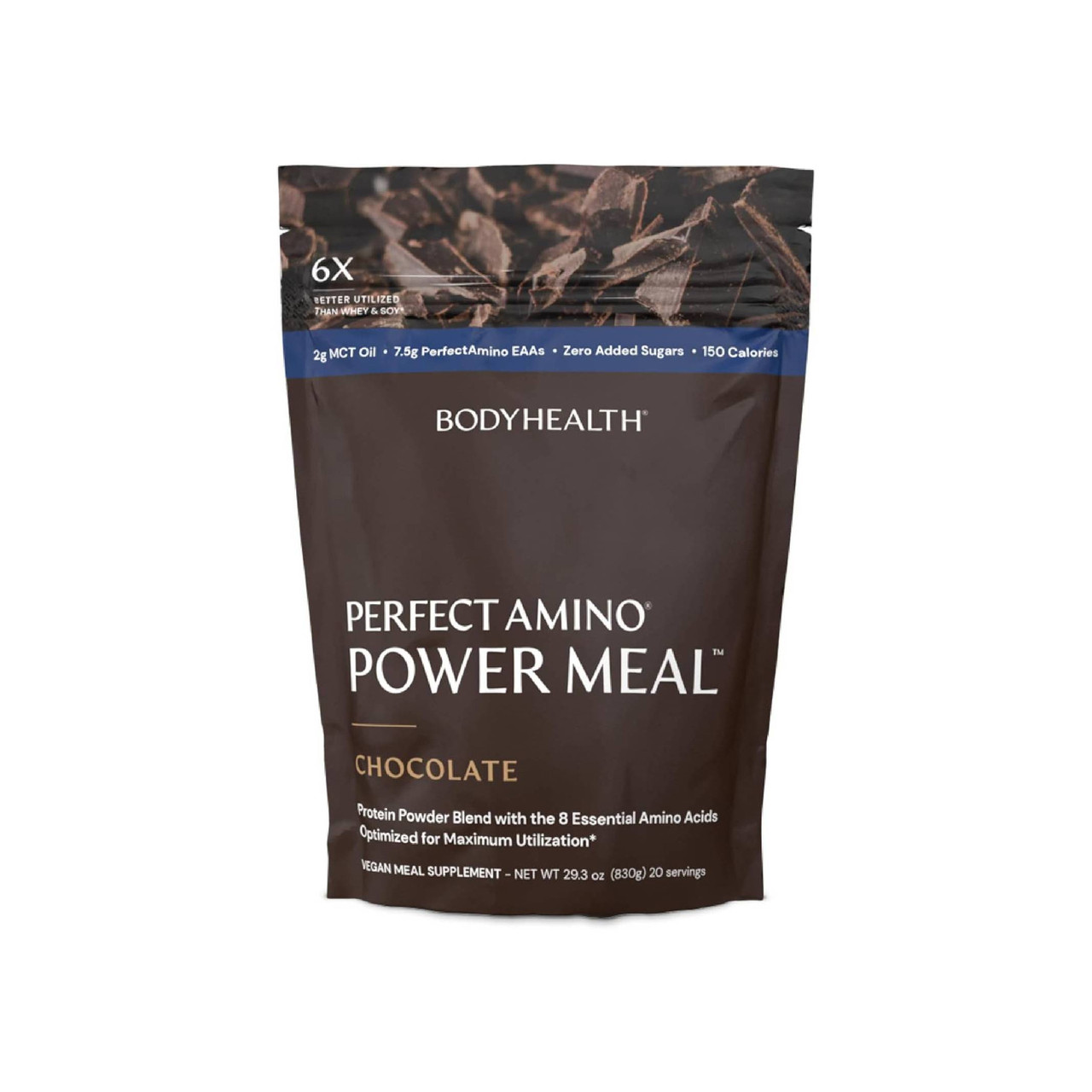 BodyHealth PerfectAmino Power Meal Chocolate - 830 Grams 65$