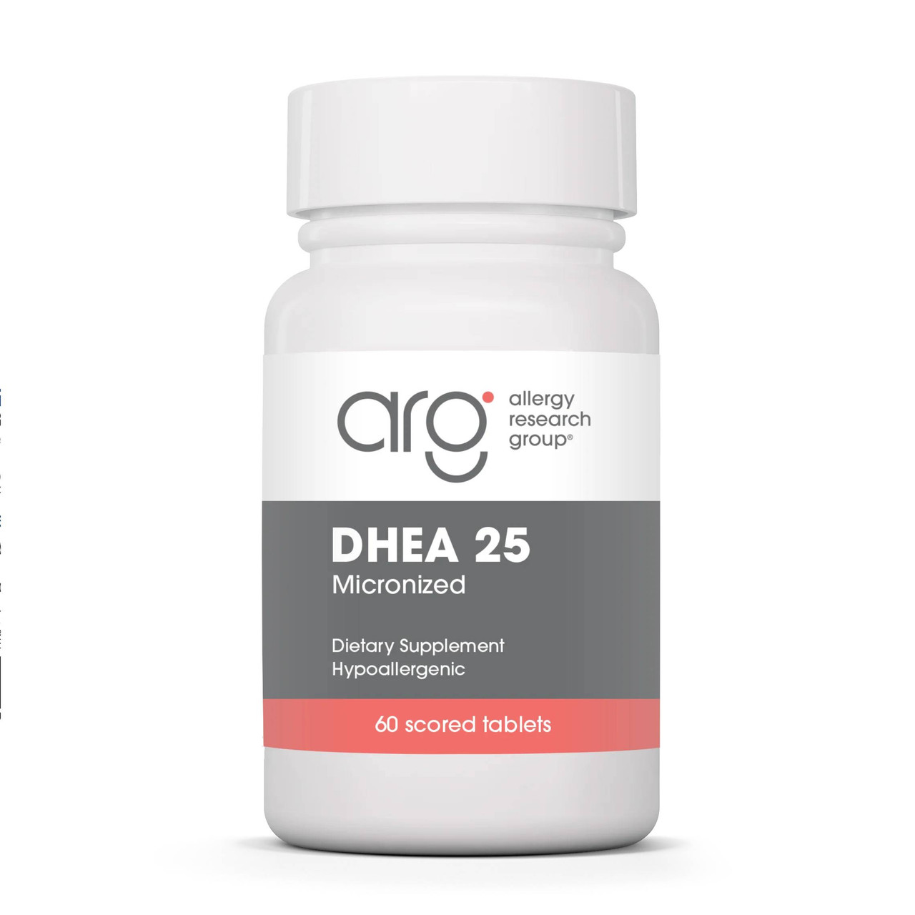 Allergy Research Group DHEA 25mg Micronized Lipid Matrix - 60 tablets 30$