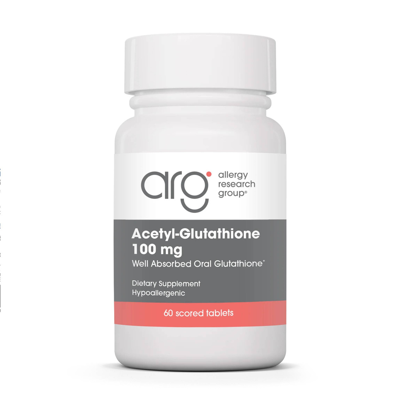 Allergy Research Group Acetyl L-Glutathione - 60 tablets 111$