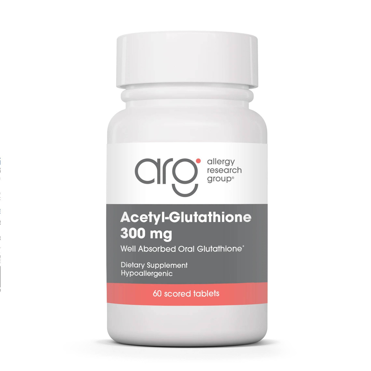 Allergy Research Group Acetyl Glutathione 300mg - 60 tablets 213$