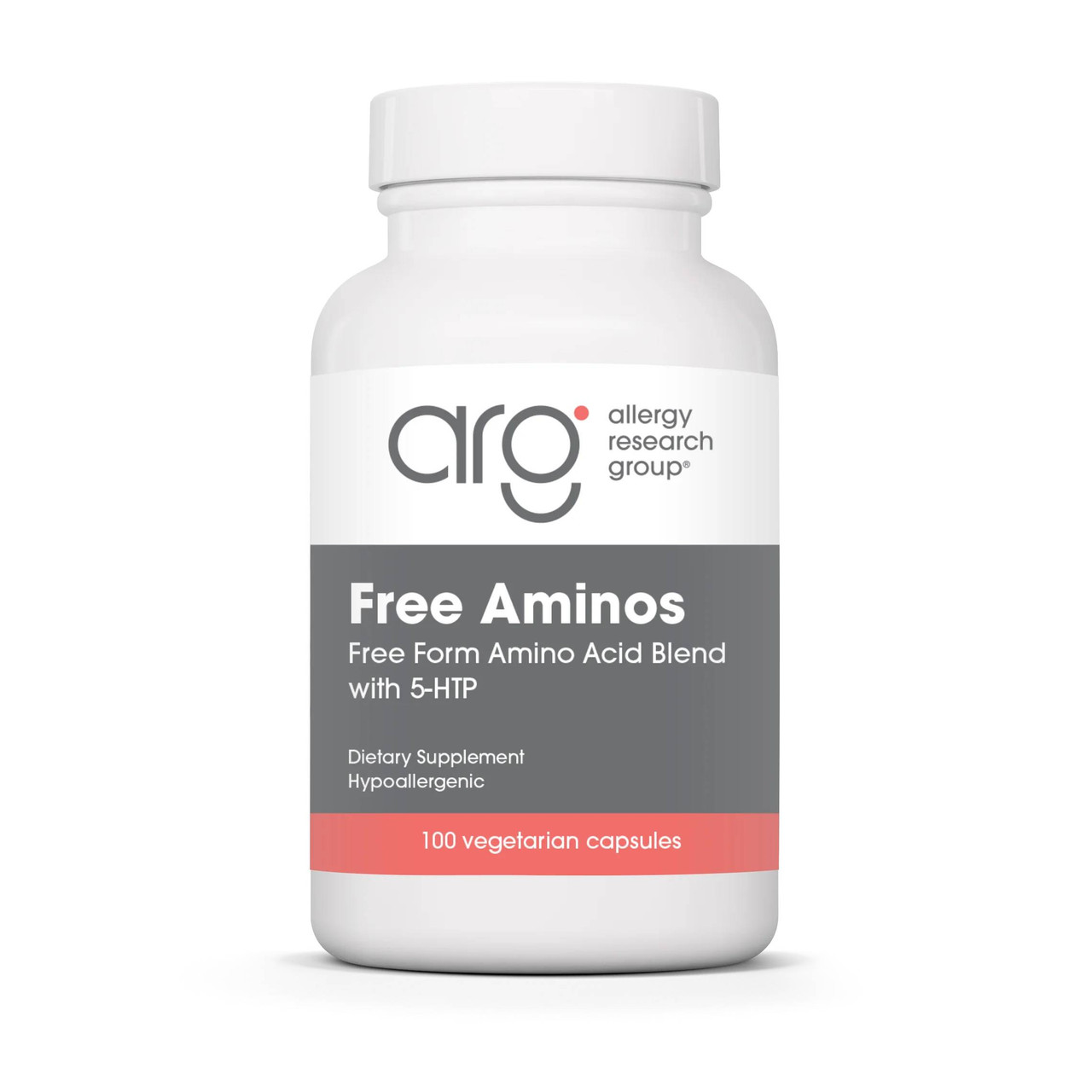 Allergy Research Group Free Aminos 750mg - 100 capsules 44$