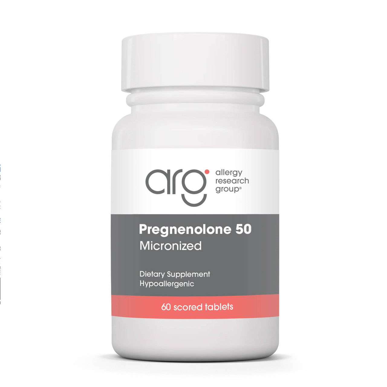 Allergy Research Group Pregnenolone 50mg Micronized Lipid Matrix - 60 tablets 38$