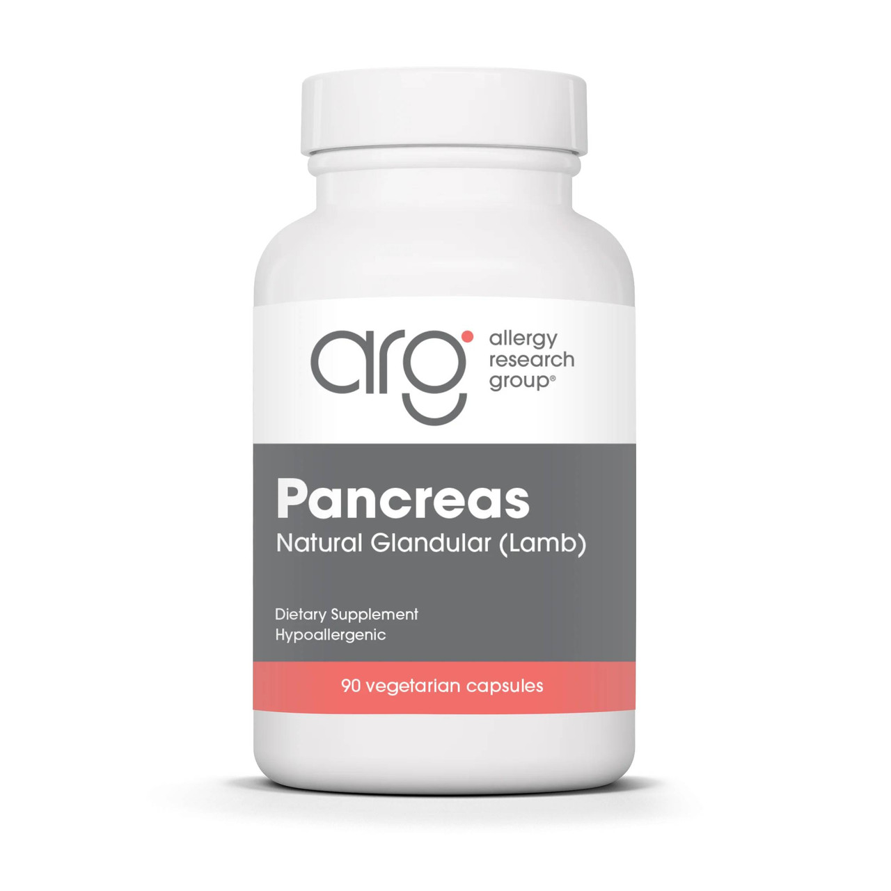 Allergy Research Group Pancreas Lamb 425mg - 90 capsules 34$