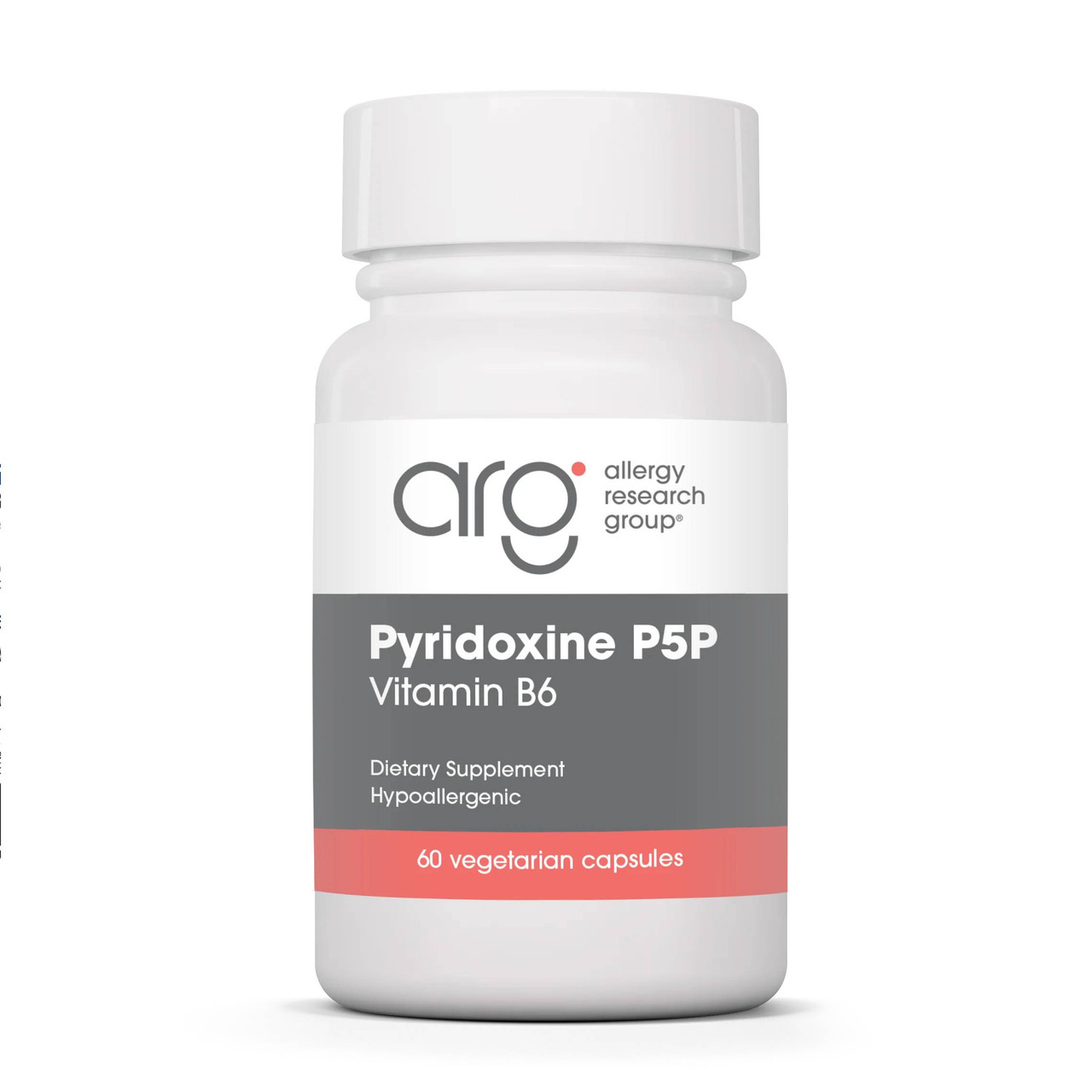 Allergy Research Group Pyridoxine P5P B-6 - 60 capsules 25$