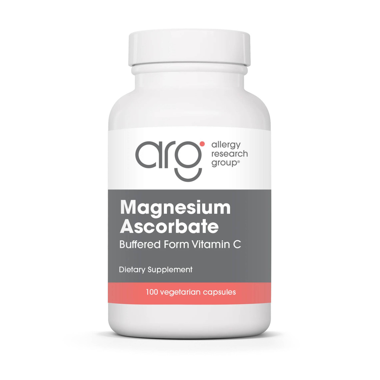 Allergy Research Group Magnesium Ascorbate - 100 capsules 30$