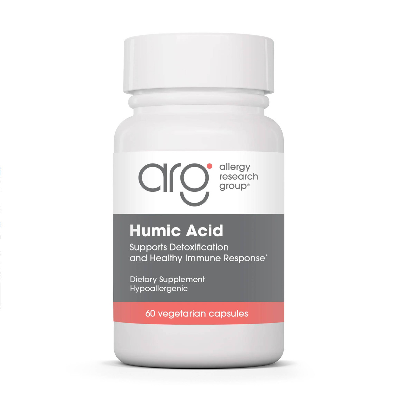 Allergy Research Group Humic Acid 750mg - 60 capsules 56$