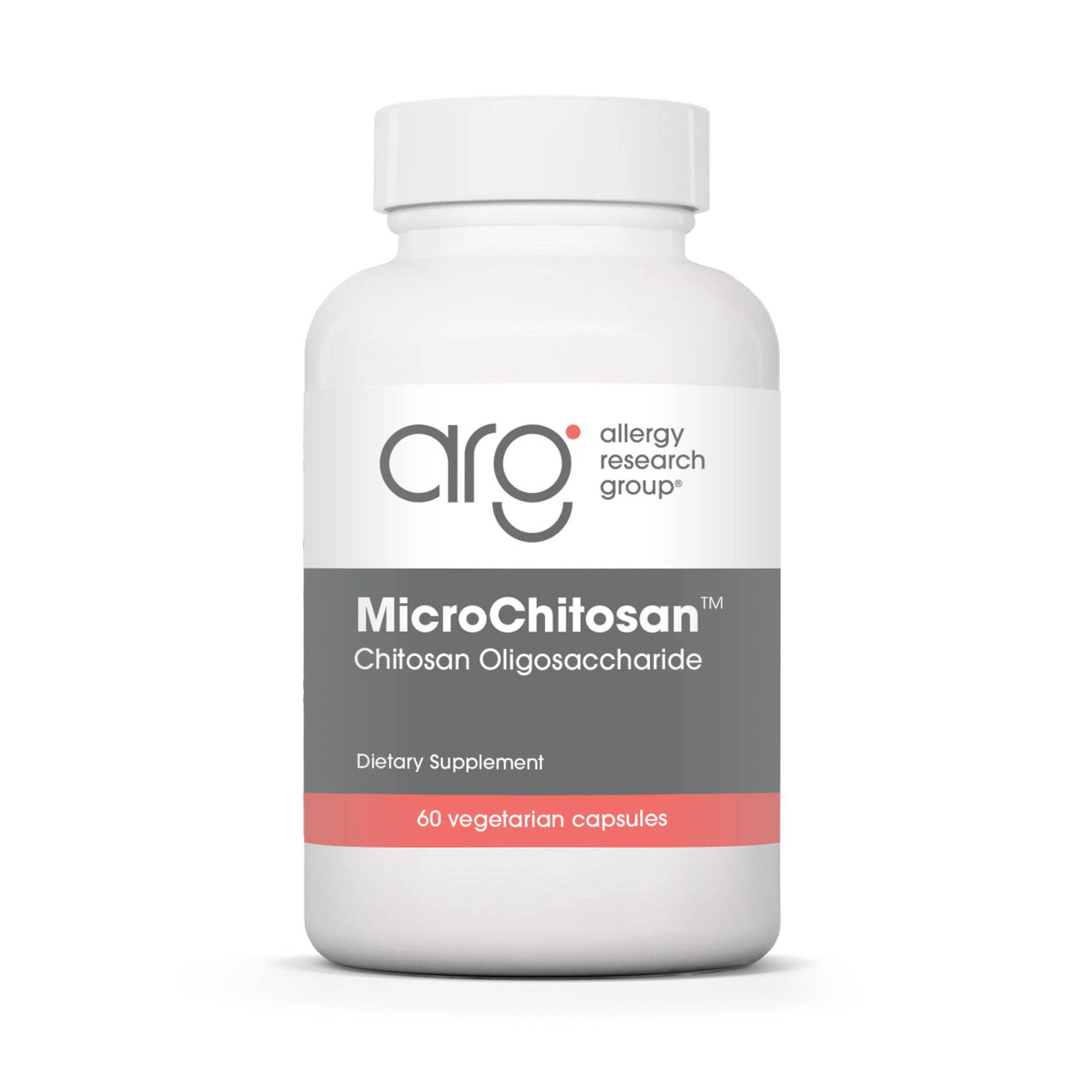 Allergy Research Group MicroChitosan 650mg - 60 capsules 35$