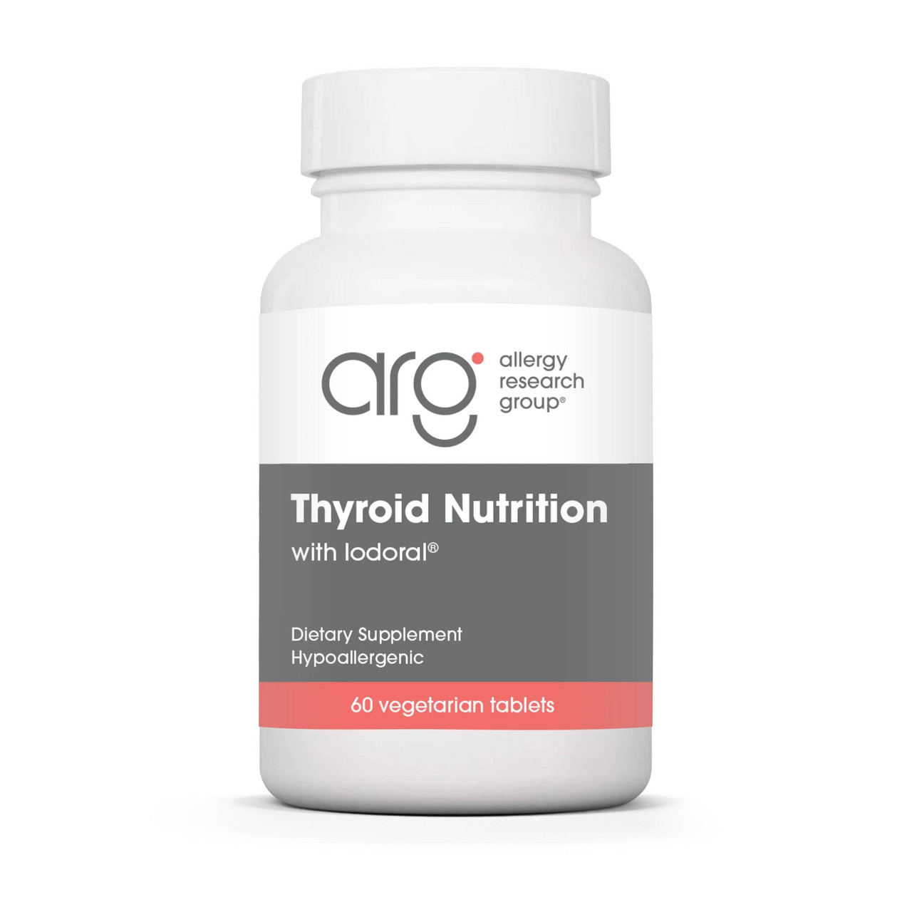 Allergy Research Group Thyroid Nutrition w Iodoral - 60 tablets 32$