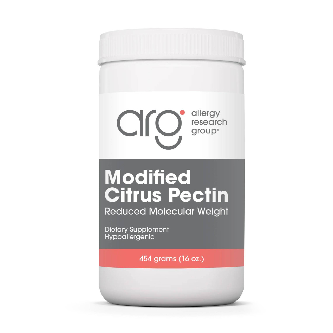 Allergy Research Group Modified Citrus Pectin Pwd - 454 Grams 146$