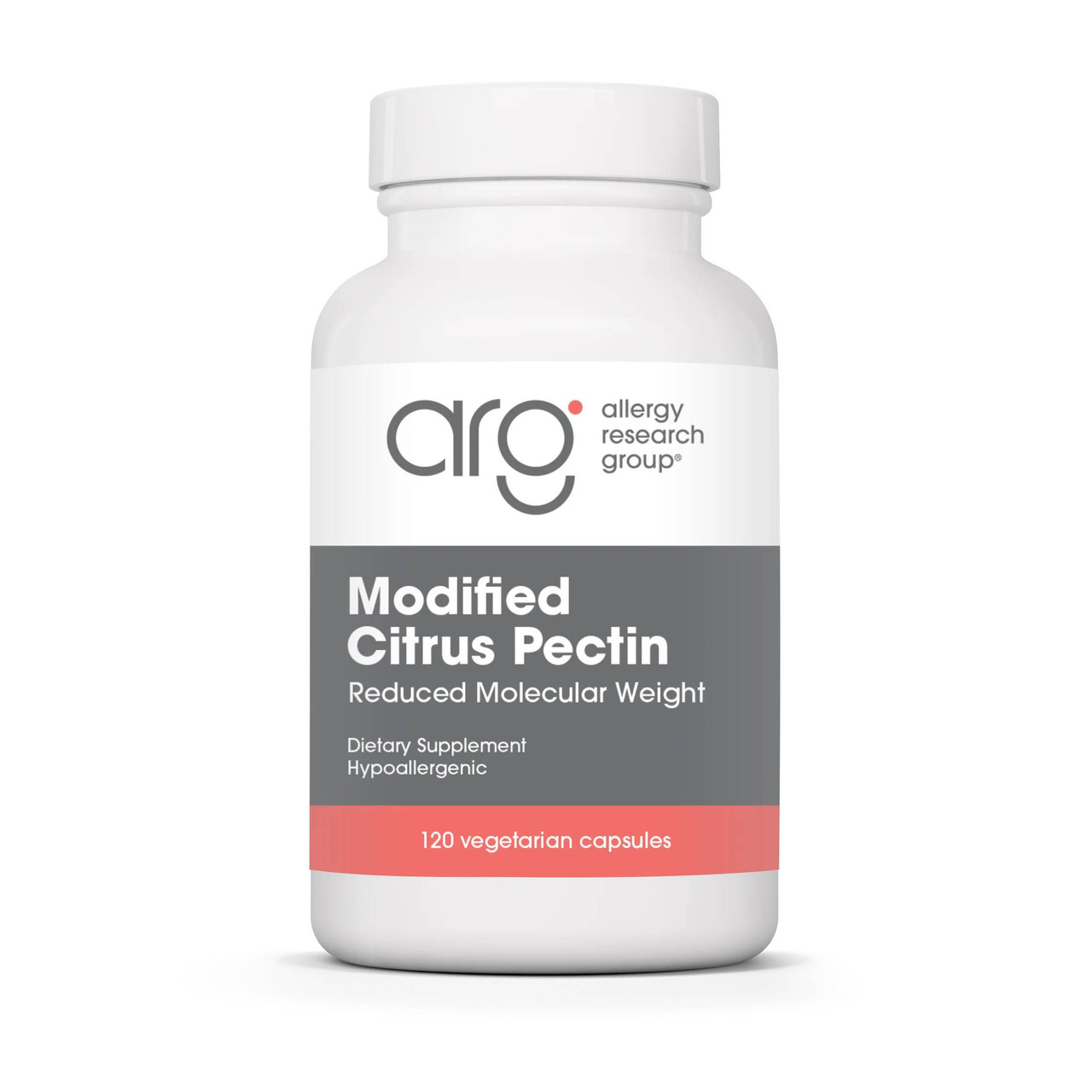 Allergy Research Group Modified Citrus Pectin - 120 capsules 44$