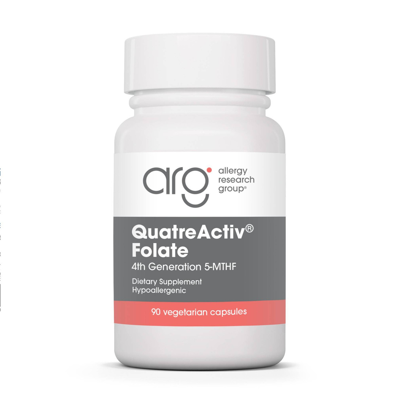 Allergy Research Group QuatreActiv Folate (4th Generation 5-MTHF) - 90 capsules